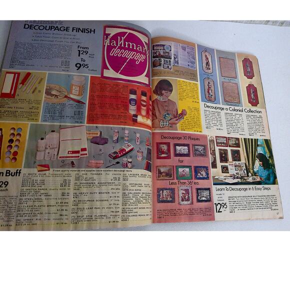 Vintage Winter 1970 American Handicrafts Catalog American Handicrafts - Picture 6 of 10